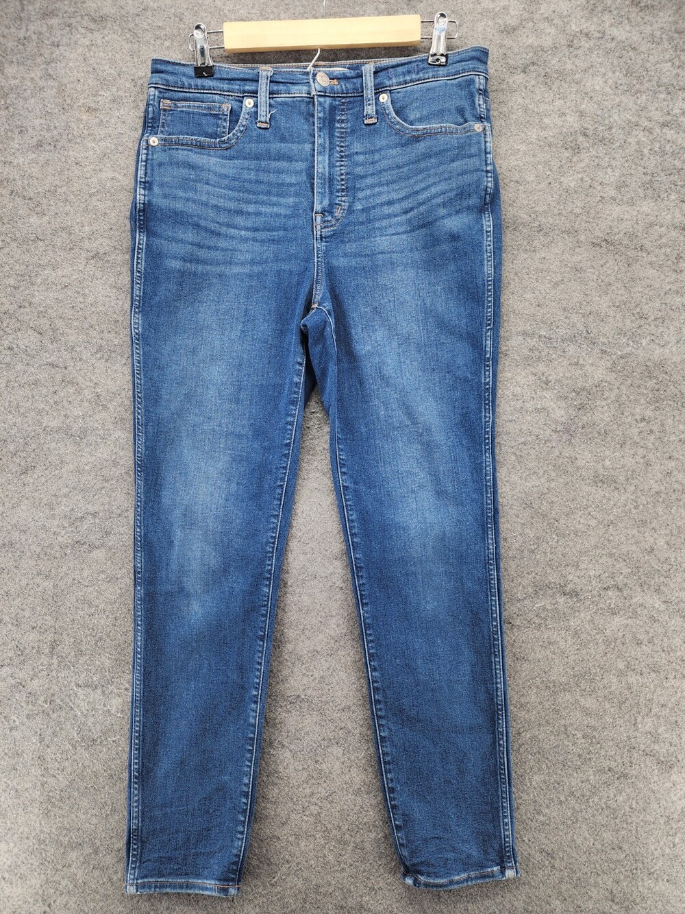 Madewell Jeans Womens 29 Skinny Blue Denim High Rise